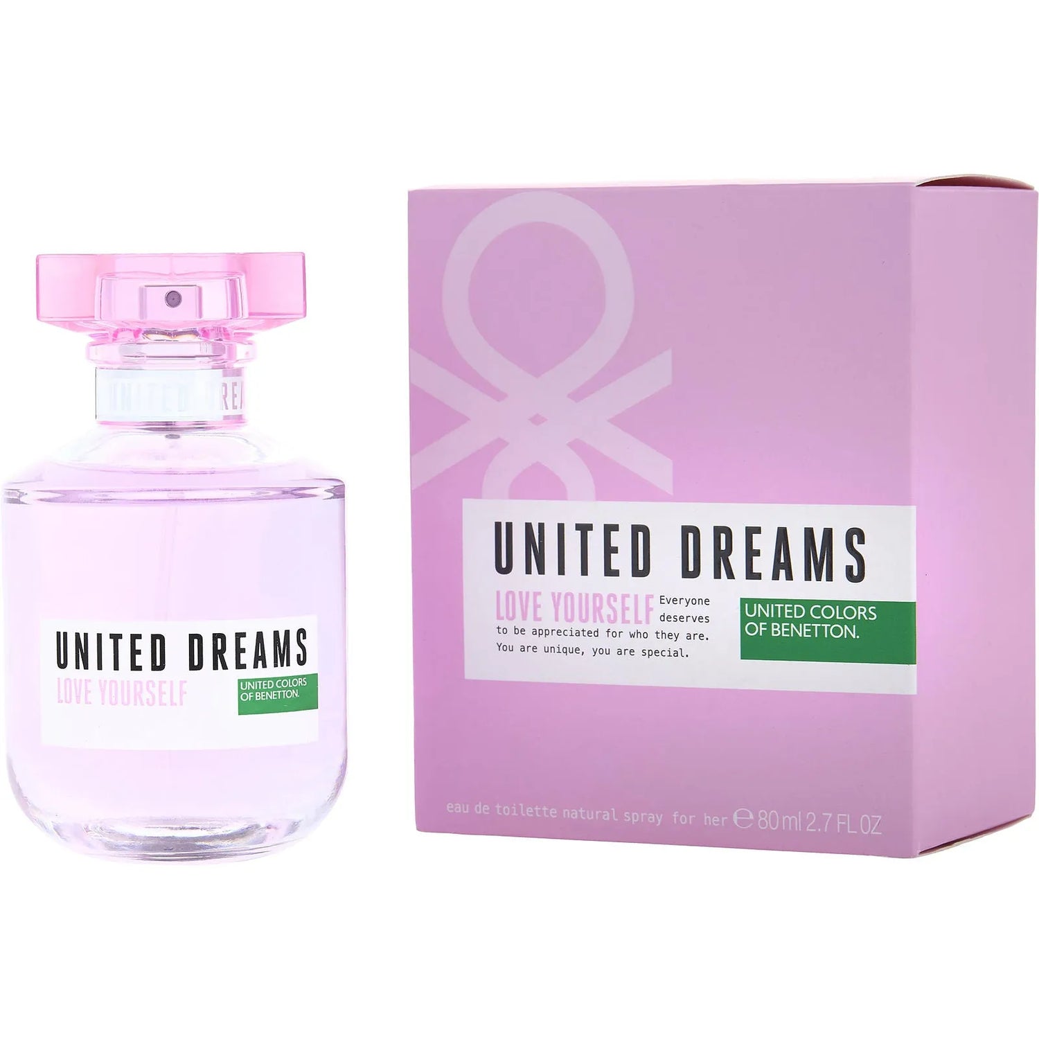 United Colors of Benetton Love Yourself EDT (W) / 80 ml