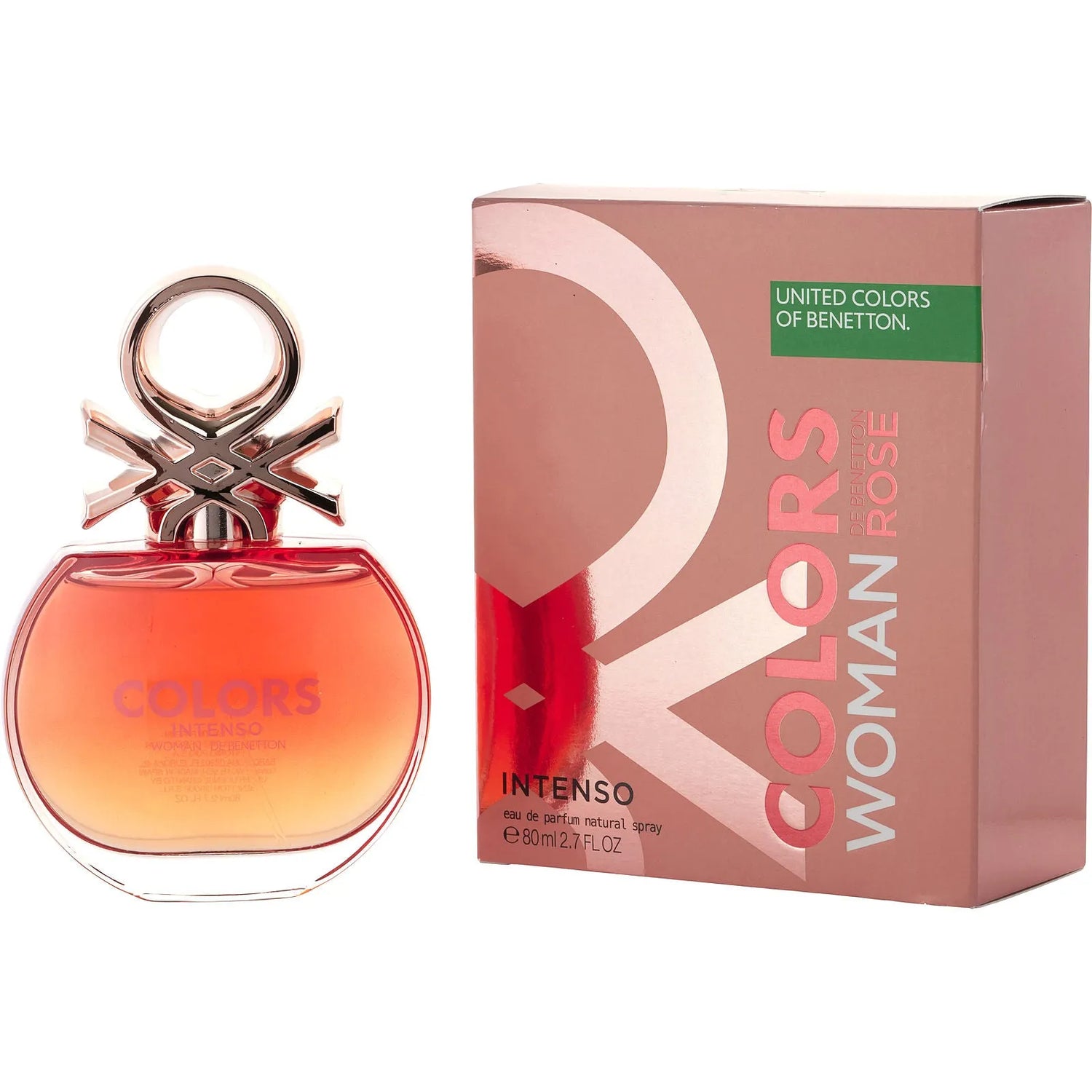 United Colors of Benetton Woman Rose Intenso EDP (W) / 80 ml
